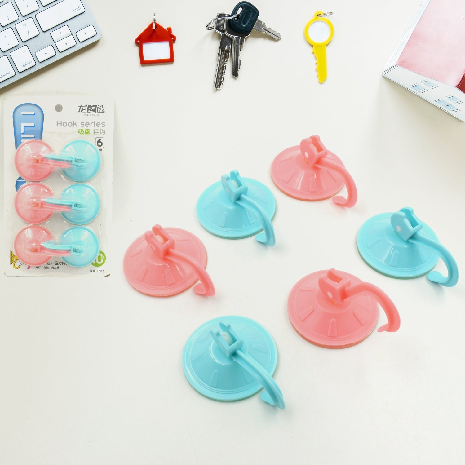 4522 Wall Hook Heavy duty Hook 6 pcs for wall Heavy Plastic Hook, Sticky Hook Household For Home , Decorative Hooks, Bathroom & All Type Wall Use Hook , Suitable for Bathroom, Kitchen, Office (6 Pc Set) 4522 Wall Hook Heavy duty Hook 6 pcs for wall Heavy Plastic Hook, Sticky Hook Household For Home , Decorative Hooks, Bathroom & All Type Wall Use Hook , Suitable for Bathroom, Kitchen, Office (6 Pc Set)
